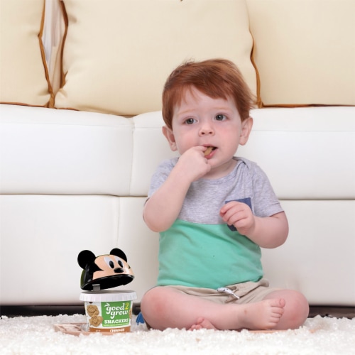 Good 2 Grow® Cinnamon Baked Oat & Wheat Snackers Perspective: left