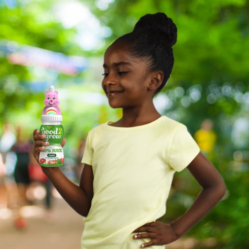 good2grow® Assorted Characters 100% Apple Juice Perspective: left