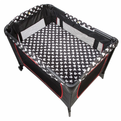 Cosco® Disney® Sweet Wonder 3-Tier Play Yard Perspective: left