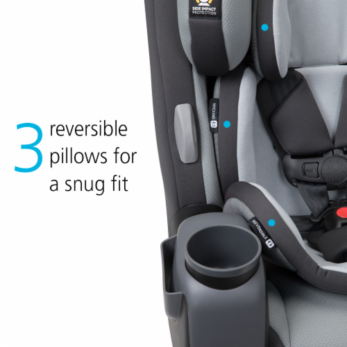 Safety 1st Grow and Go Comfort Cool All-in-One Convertible Car Seat Perspective: left