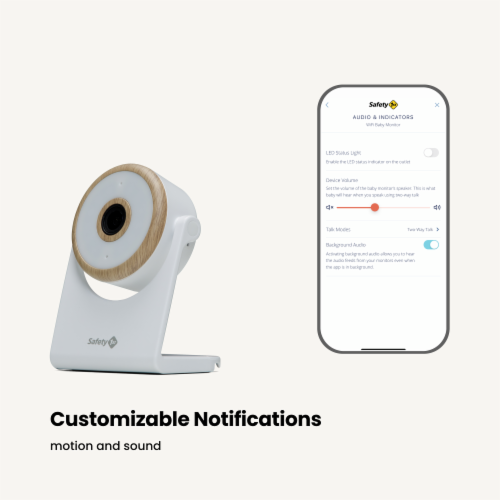 Safety 1st WiFi Baby Monitor Perspective: left