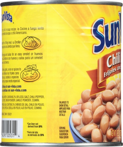 Sun Vista Chili Beans Perspective: left