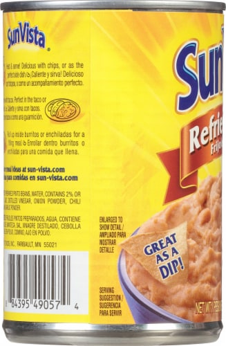 Sun Vista® Refried Beans Perspective: left