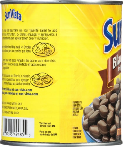 Sun Vista® Black Beans Perspective: left