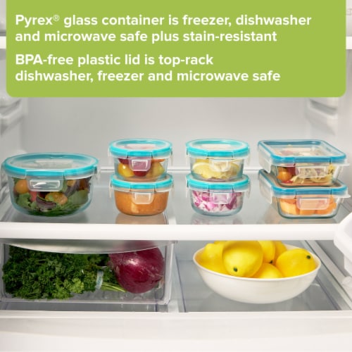 Snapware Total Solution Glass Food Storage Perspective: left