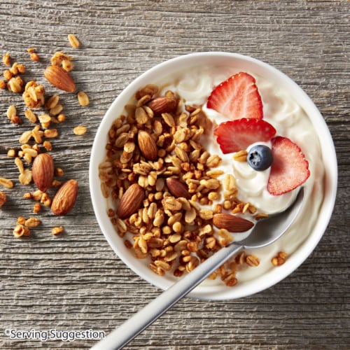 Bear Naked Honey Almond Granola Cereal Perspective: left