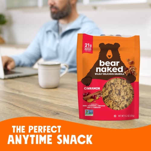 Bear Naked Original Cinnamon Granola Cereal Perspective: left