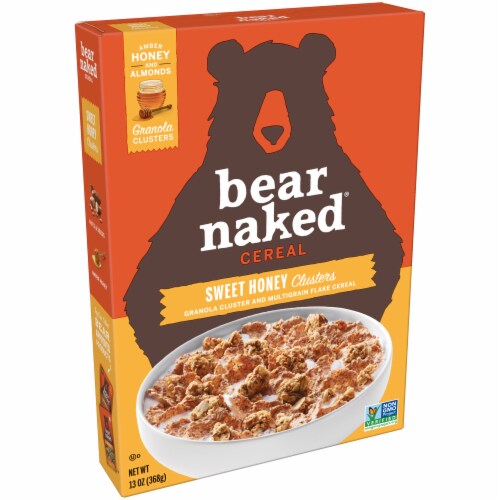Bear Naked Sweet Honey Clusters Cereal Perspective: left