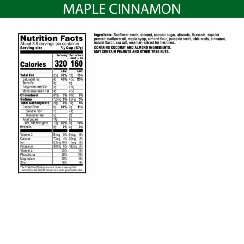 Bear Naked® Maple Cinnamon Granola Perspective: left