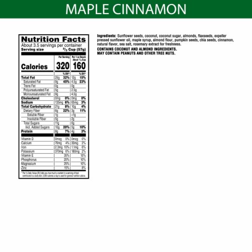 Bear Naked® Maple Cinnamon Granola Perspective: left