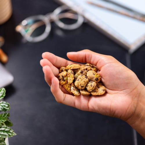 Bear Naked Chocolate Chip Crunchy Granola Bites Perspective: left