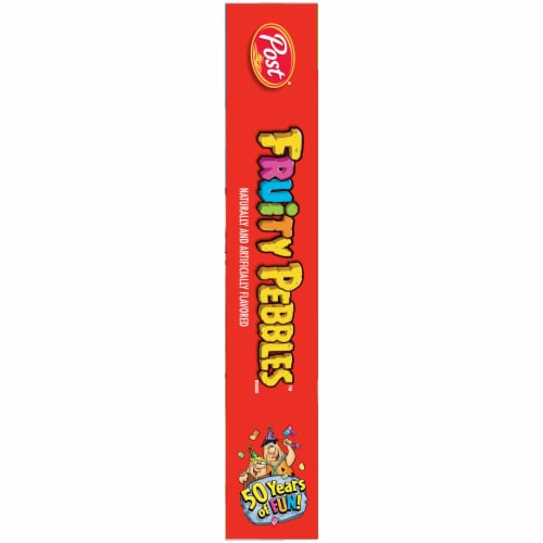 Post® Fruity Pebbles Cereal Perspective: left