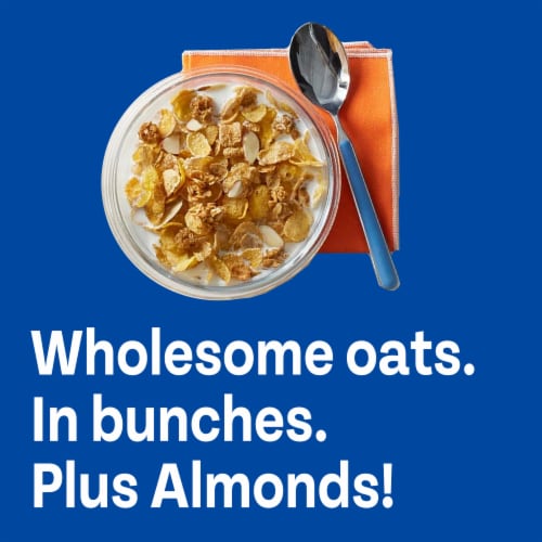 Post® Honey Bunches of Oats® with Almonds Mega Size Cereal Perspective: left
