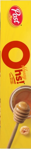 Post® Honey Ohs! Cereal Perspective: left