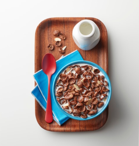 Post® Premier Protein Chocolate Almond Cereal Perspective: left