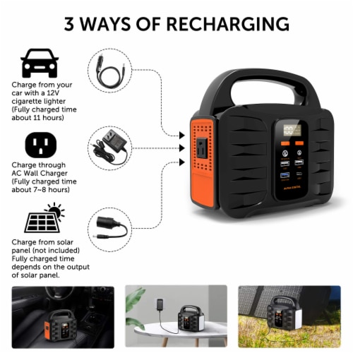 Rechargeable portable on sale power supply