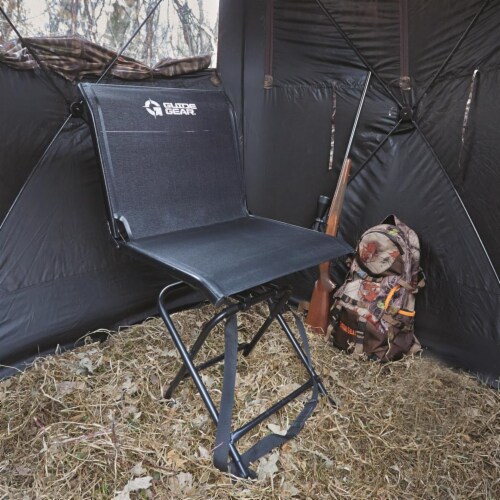 Guide Gear Big Boy Comfort Swivel Hunting Blind Chair w/ 500lbs