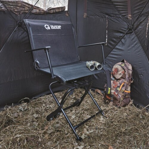 Guide Gear Big Boy Swivel Hunting Blind Chair w Armrests 500lbs