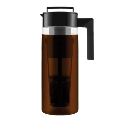 Primula Burke Coffee Maker, Cold Brew, Black, Glass, 1.6 Quarts