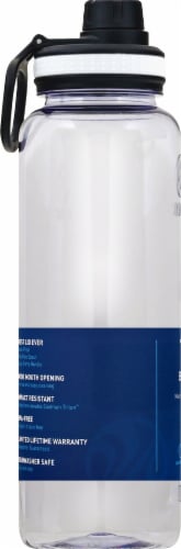 Takeya Tritan Spout Lid Water Bottle - Clear Perspective: left