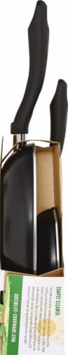 GreenLife Diamond Ceramic Non-Stick Open Frypan Set - Black Perspective: left
