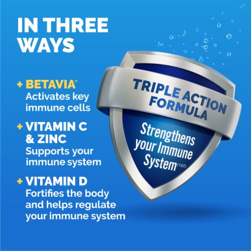 Emergen-C Immune+ Vitamin C Powder Perspective: left