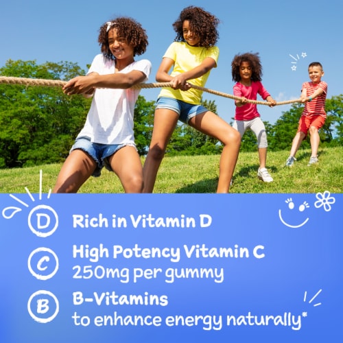 Emergen-C Kidz Immune+ Immune Support Dietary Supplement Perspective: left