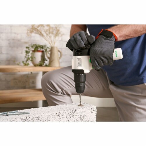  BLACK+DECKER reviva 12V Cordless Drill, 230 lb Torque, Made  from Recyled Material (REVCDD12C),White : Tools & Home Improvement