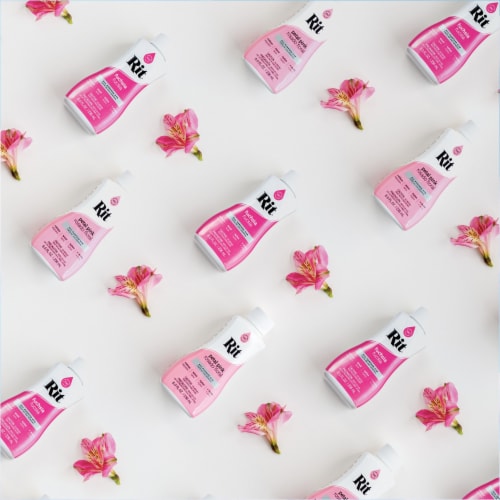Rit Dye Liquid 8oz-Petal Pink Perspective: left