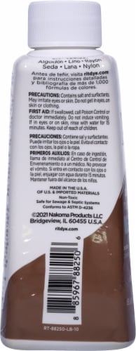 Rit Dye Black Azabache 88150 All Purpose Liquid Fabric Dye 8 oz 12 - Pack  96oz, 1 unit - Kroger