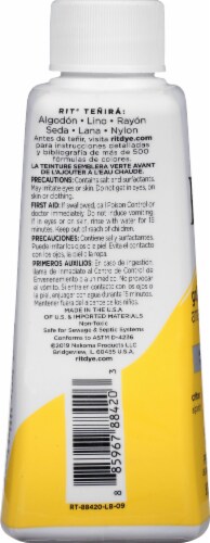 Rit® All Purpose Liquid Dye - Golden Yellow Perspective: left