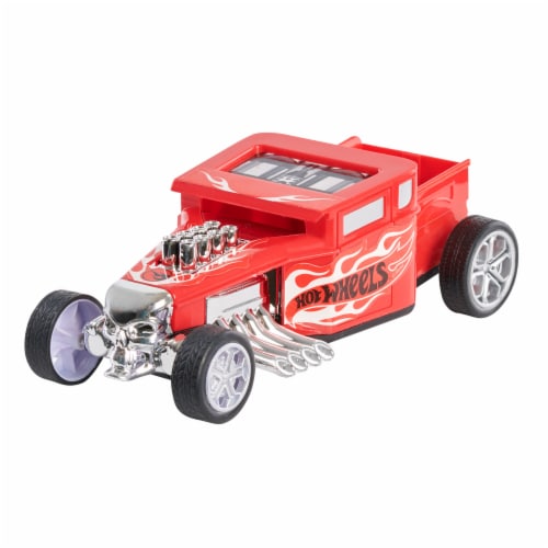 Mattel® Hot Wheels® Fast Racer™ Bone Shaker Pullback Vehicle - Red Perspective: left