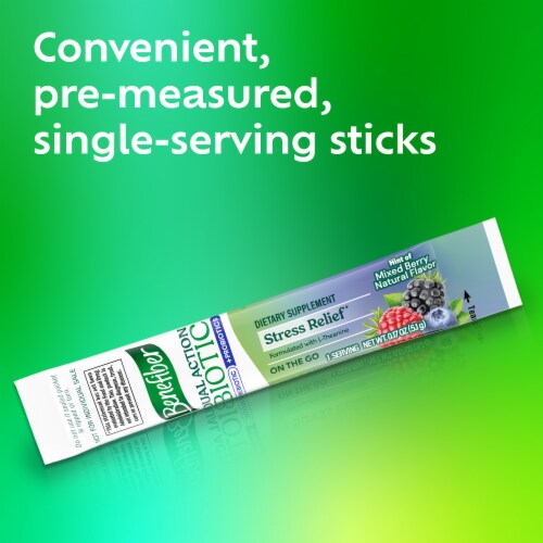 Benefiber Dual Action Biotic plus Stress Relief Perspective: left