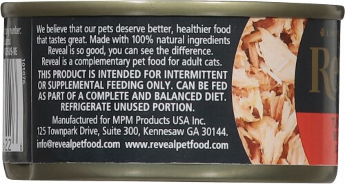 Reveal Grain Free Tuna Fillet Wet Cat Food Perspective: left