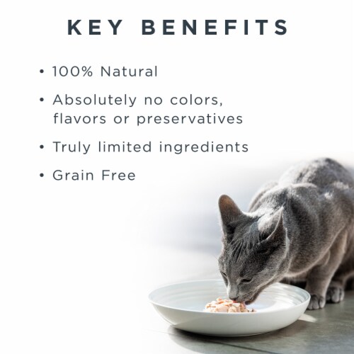 Reveal Tuna Fillet with Sea Bream Wet Cat Food Perspective: left