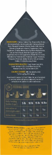 Reveal Adult Complete Dry Cat Food Chifken Recipe Perspective: left