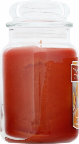 Yankee Candle® Honey Clementine Scented Candle Perspective: left