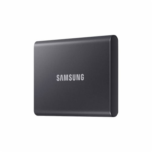 Samsung Portable SSD T7 MU-PC500T/AM 500GB USB 3.2 Gen 2 External Solid State Perspective: left