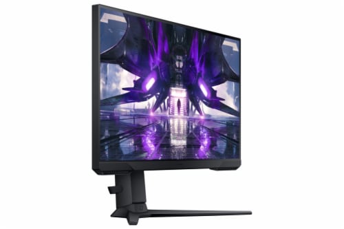 Samsung 27in Odyssey G30A Gaming Monitor Perspective: left