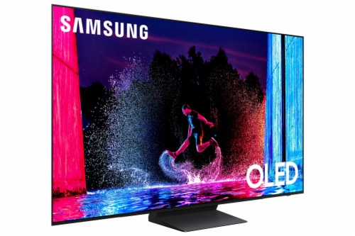 Samsung 55" OLED 4K HDR + Smart TV - 55S90D Perspective: left