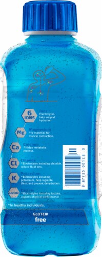 Electrolit Zero Electrolyte Beverage - Blue Raspberry Perspective: left