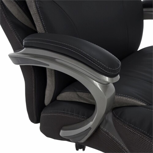 Serta smart layers big and tall shop executive office chair with air technology
