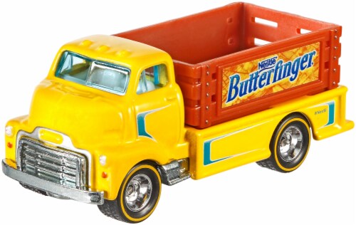 Hot Wheels® Butterfinger Car Toy Perspective: left
