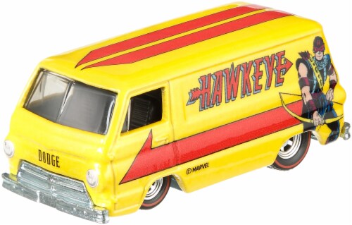 Hot Wheels® Marvel Hawkeye Car Perspective: left