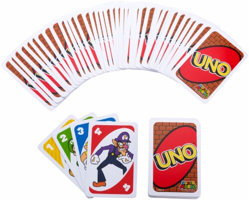 Mattel UNO Super Mario™ Card Game Perspective: left