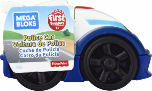 Mega Bloks® Race Car Vehicle Perspective: left