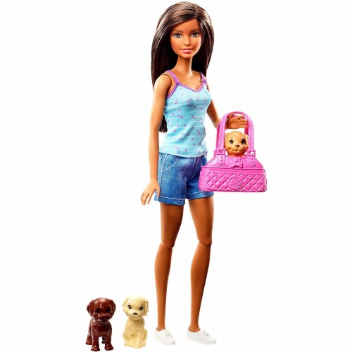 Barbie Pets and Accessories - Brunette, GDJ39 Perspective: left