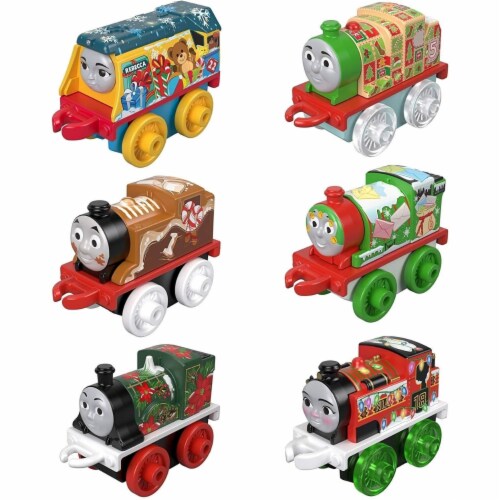 Thomas Friends Minis Advent Calendar Train XMAS Playset Fisher Price 1 unit Harris Teeter