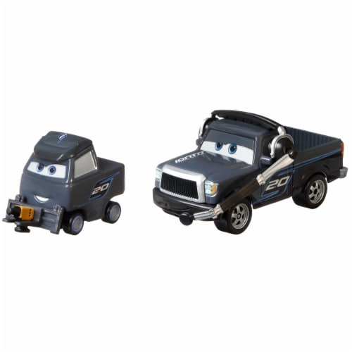 Mattel Disney Pixar Cars Laura Spinwell & Ray Reverham Copper Canyon Vehicles Perspective: left
