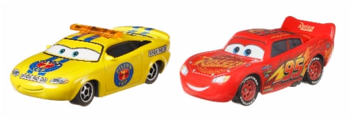 Disney PIXAR CarsBobby Smith & Cal Weathers Toy Racers Perspective: left